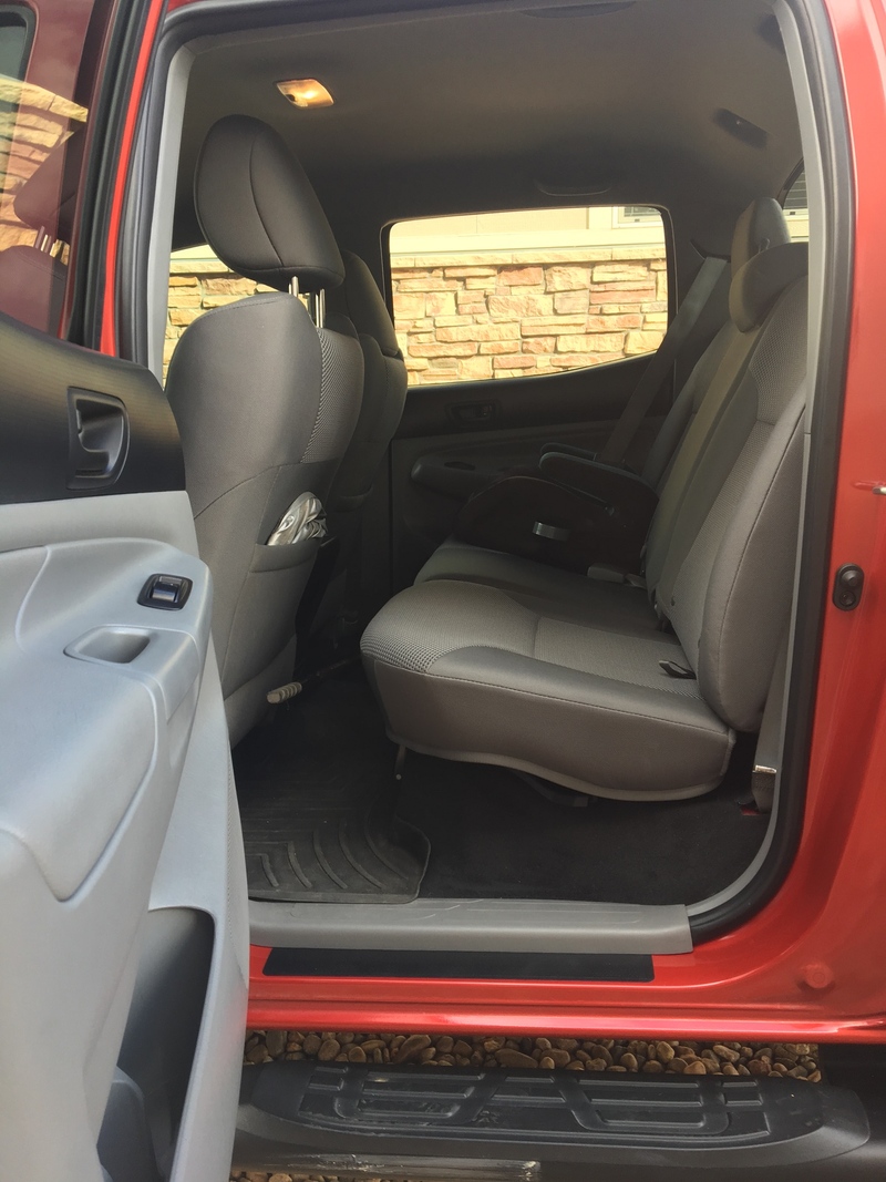 Illustration for article titled To those that have ridden in the back seat of my truck, I'm sorry.